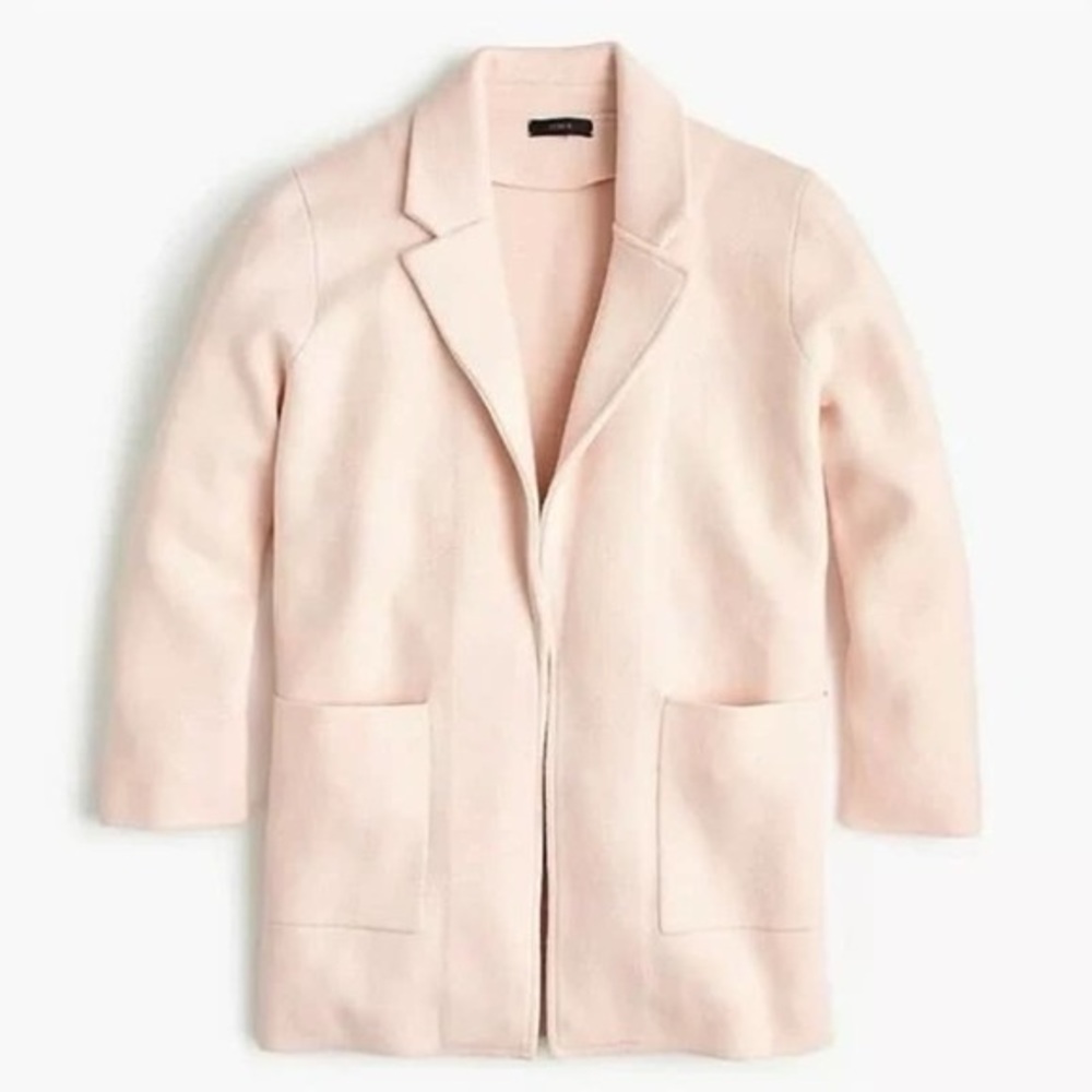 J. Crew 365 Sweater Blazer Cardigan Jacket Pink NWT
